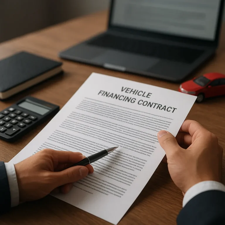 Cómo leer el contrato de un financiamiento vehicular antes de firmar