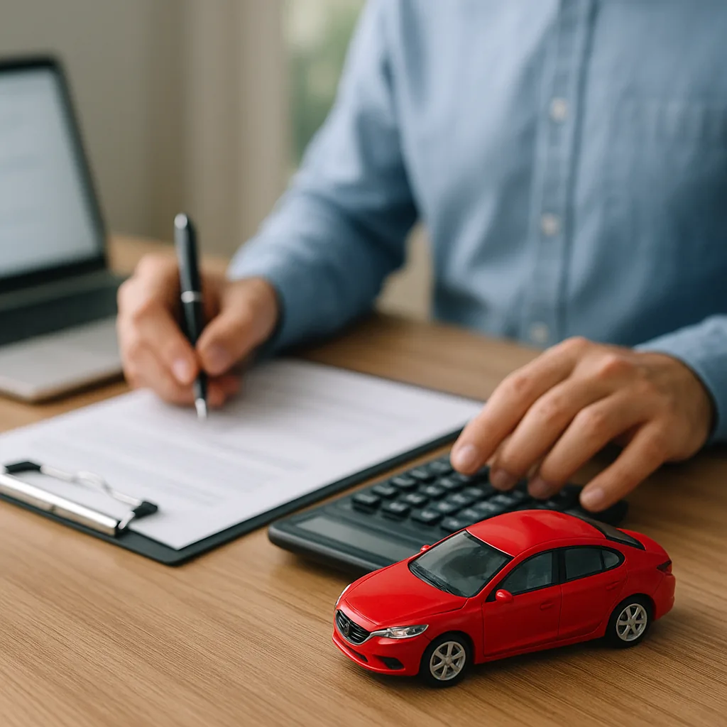 Imagem editorial moderna para financiamiento de auto sin enganche en México