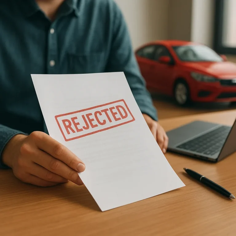 Por qué pueden rechazar tu solicitud de auto sin enganche