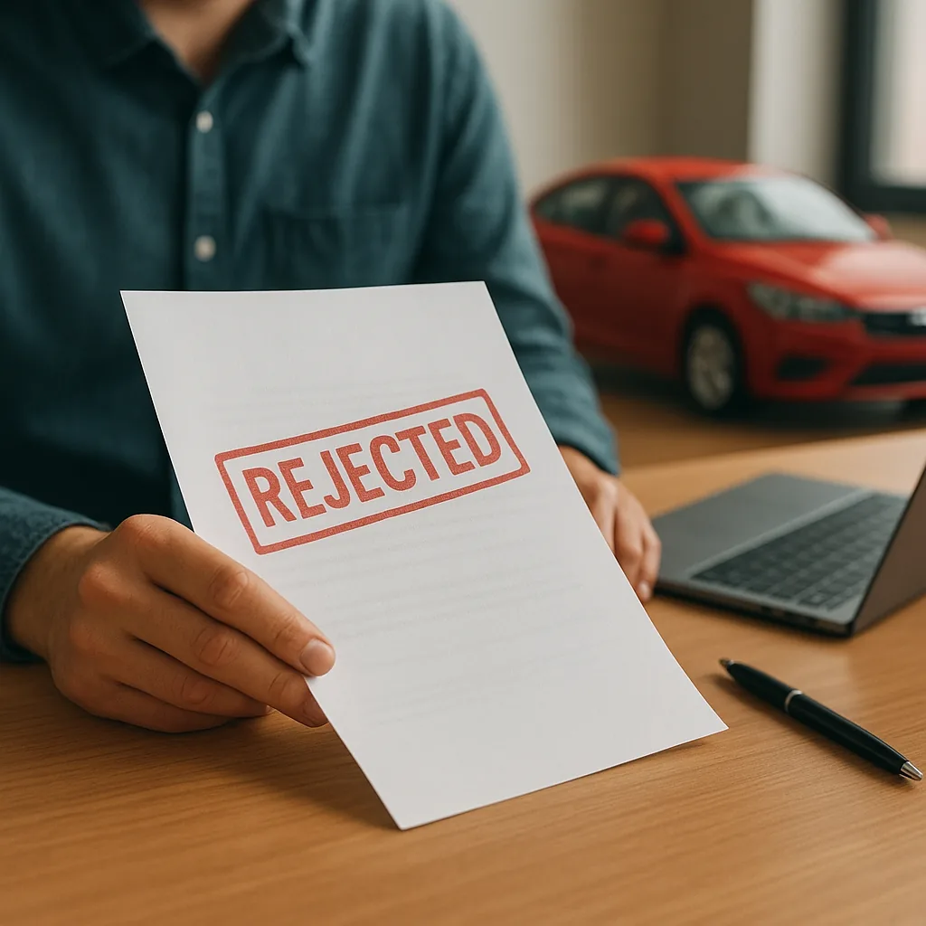 Por qué pueden rechazar tu solicitud de auto sin enganche